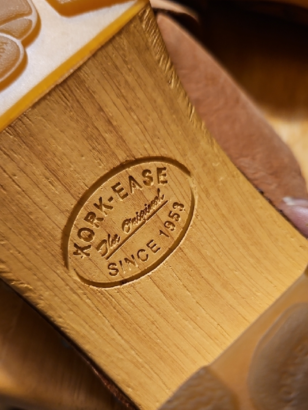 Kork-Ease Tatum Women's Peachy Suede Crossover Mule Clogs - Picture 9 of 13